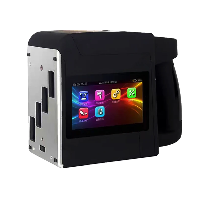 10cm Handheld Ink Coding Machine Large Width Cardboard Box Identification with Tij Plate Type for Card Printer Use