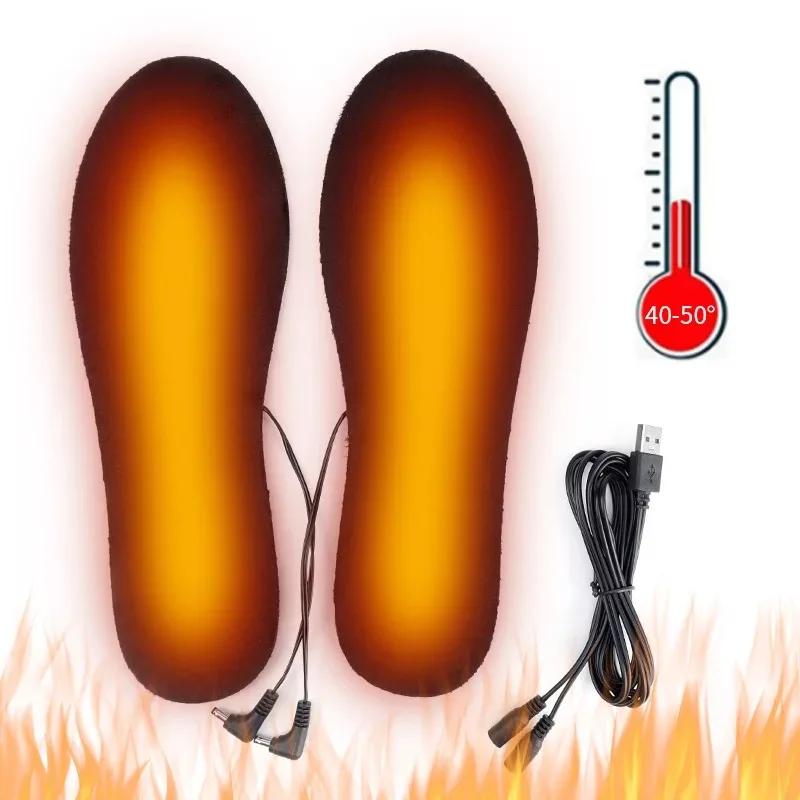 Bulk spot wholesale USB Heated Shoe Insoles Remote Control 3.7V 2100MA Warming Rechargeable electrically Heating Insoles