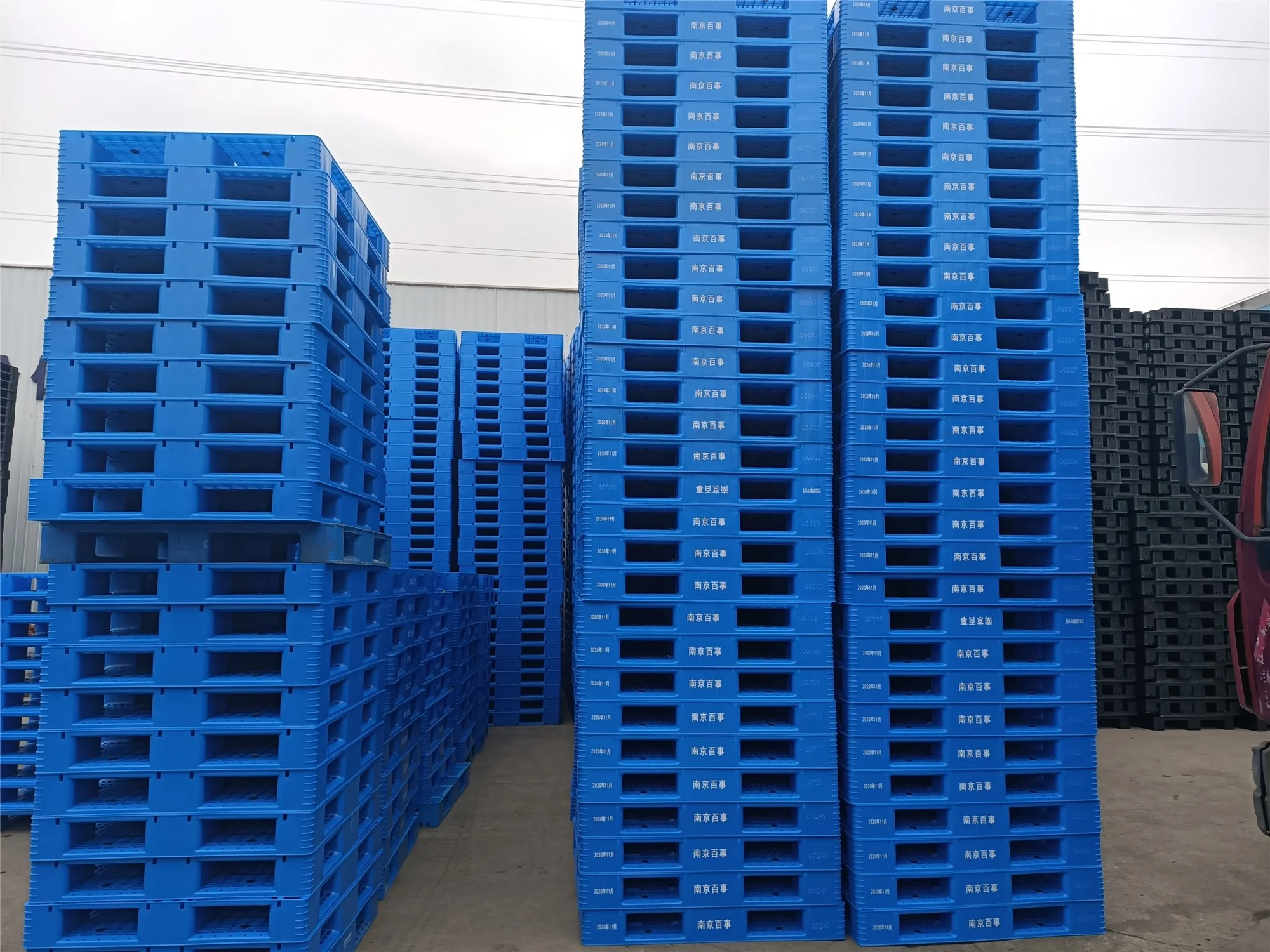 Pallets Suppliers Reversible Faced Durable Hdpe Plastic Reversible Pallet Prices