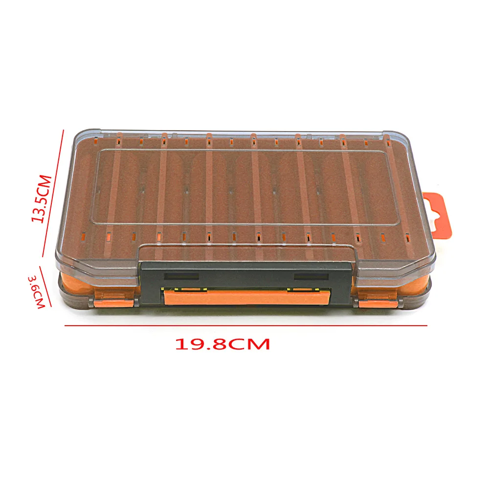 Manufacturer direct sales of double sided road sub box fishing gear accessories storage box and fishing tackle box