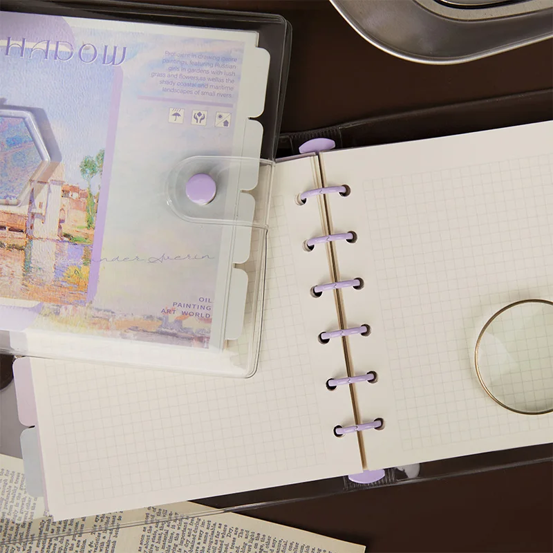 Mr. Paper 4 Design 160pages / Book Notebook Scenery Masterpiece Series INS Literature Style Pocketbook for Whiting Journal