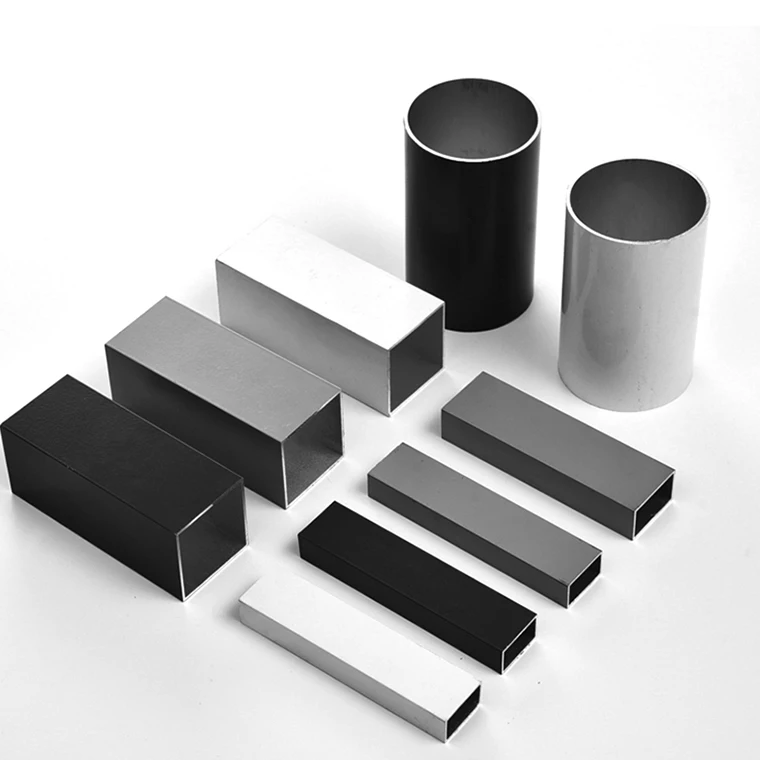 Best Prices industrial sizes rectangular anodized extruded alloy price oval round square tubing metal tube aluminum pipes