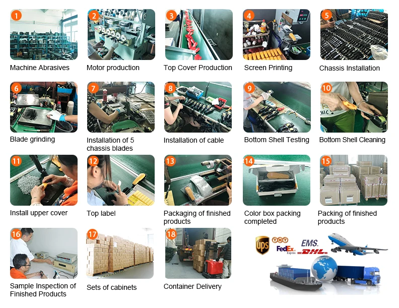 MRY Rechargeable Battery Hair Clipper Trimmer DC Motor Home Use Hair Shaver For Man