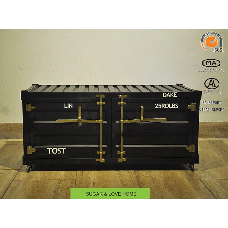 Living Room Furniture Metal Cabinet Shipping Container Furniture Living Room Cabinet