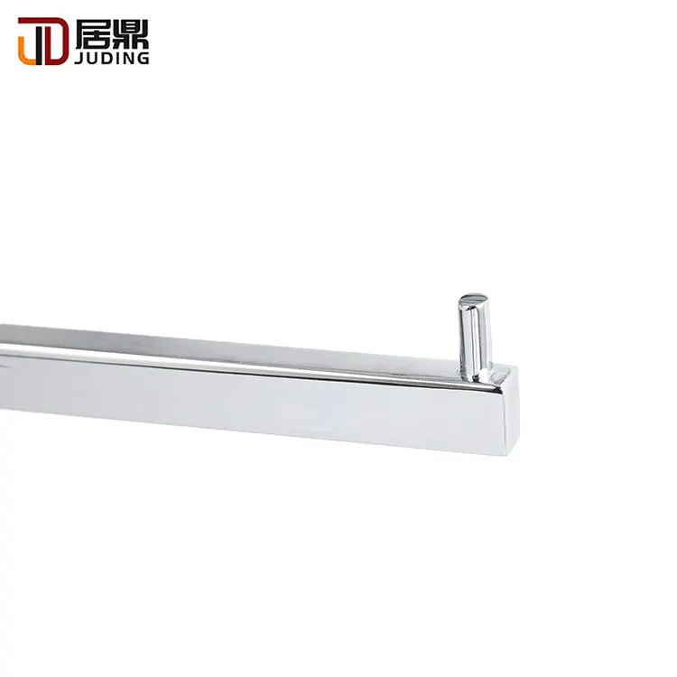 Aluminium Wall Mounted Bathroom Double Tissue Roll Paper Holder With Shelf