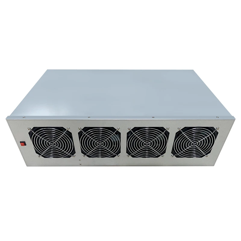 Высокая hashrate 240mh/s eth горнодобывающая машина с материнской платой S37 и amd radeon rx580 8gb 8 gpu graphics ethereum mining
