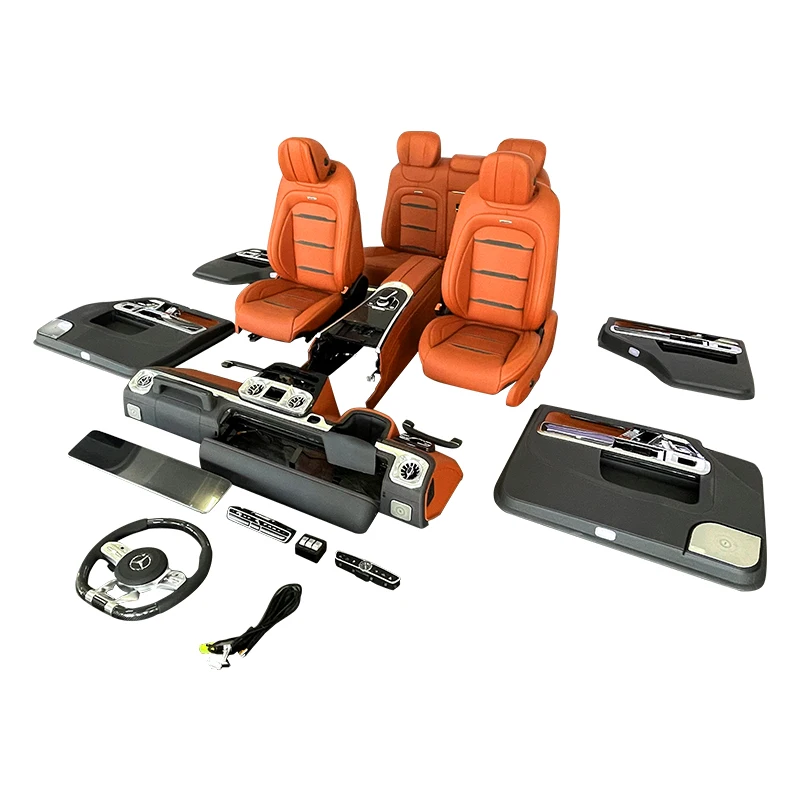 Luxury Seat Commercial Style Car Interiors G-class Dashboard Armrest Box Professional Interiors