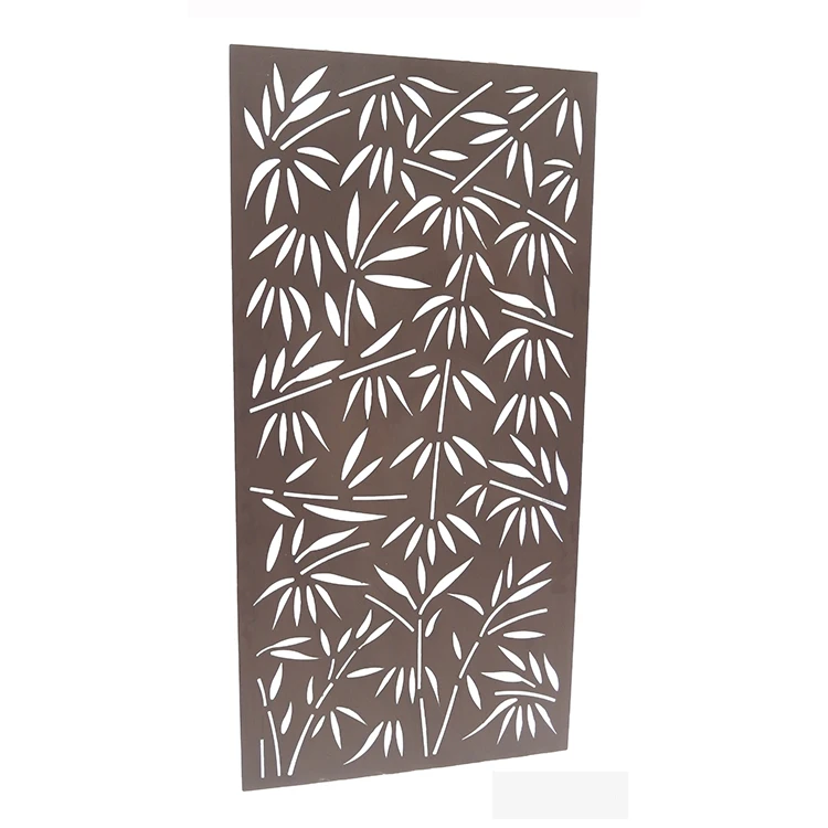 Metal Laser Cut Wall Art Panel Decorative Room Divider Screen for Architectural and Home Interiors