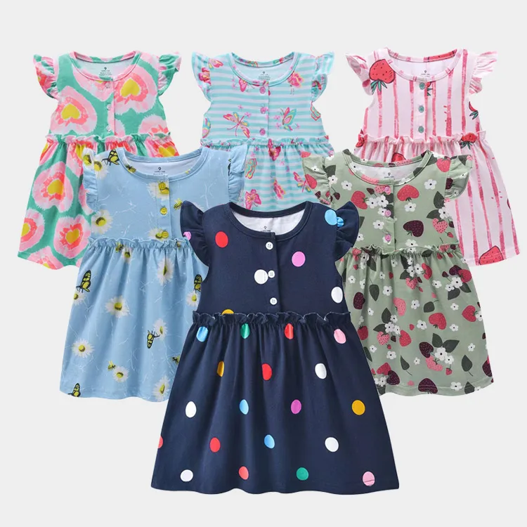 Kids Clothes Sleeveless Princess Dress For Girls Baby Lace Princess Party Dress Mesh Puffy Gauze Dress 1-5 Year