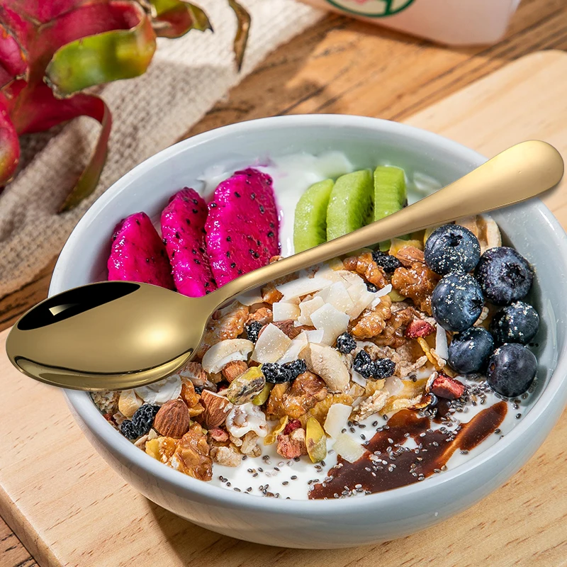 New Selling 24pcs Cutlery Set Gold Stainless Steel Knife And Fork Spoon with Wooden case