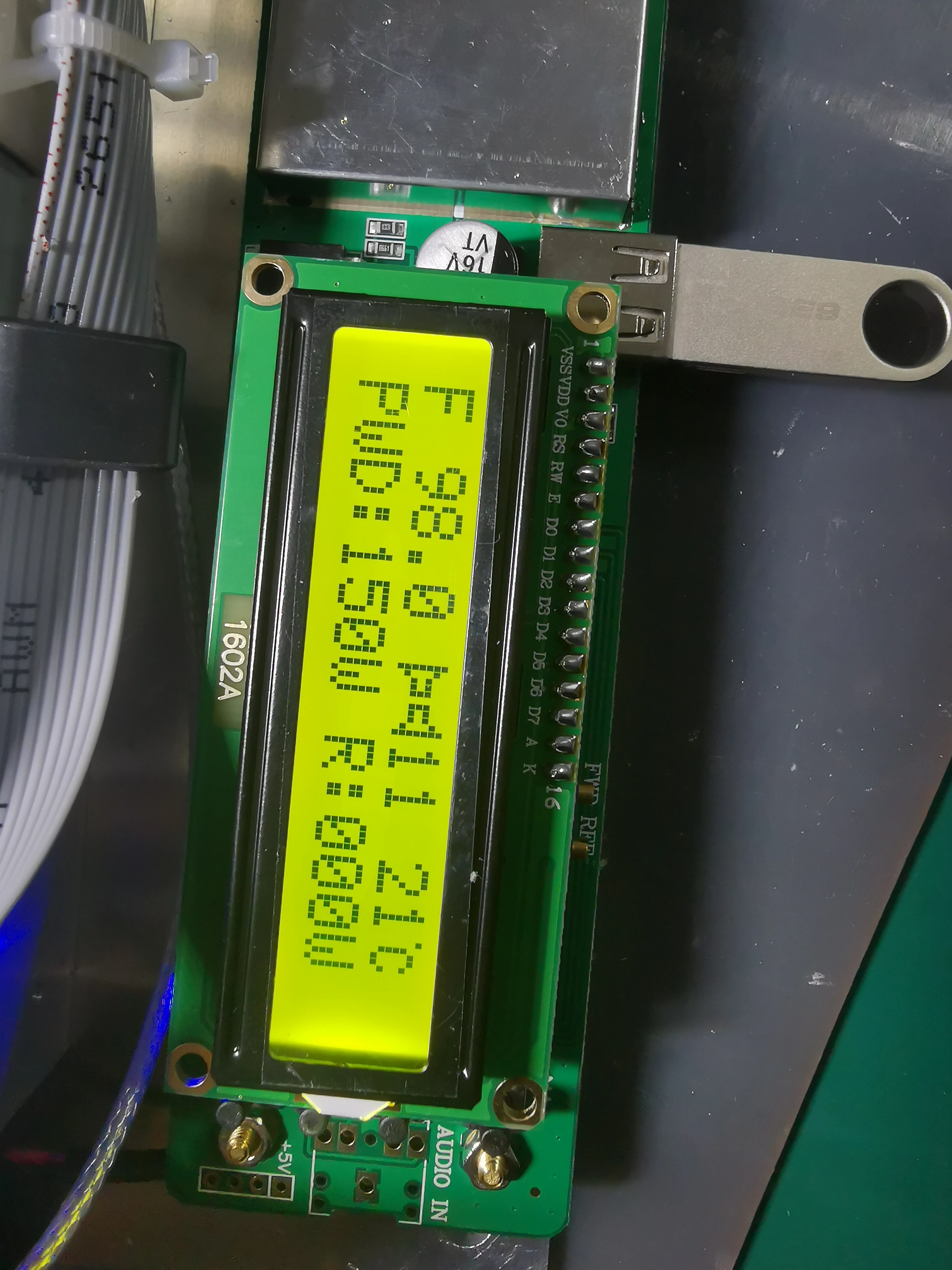 Панель управления модуляцией FM broacast PLL LCD 86-108 МГц цифровой радиопередатчик модуль приемника