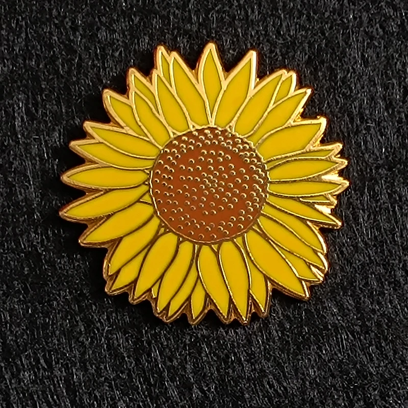 Enamel Pin Manufacturer Flower Hard Soft Enamel Metal Pins Wholesale Funny Custom Design Lapel Badges Custom Enamel Pins