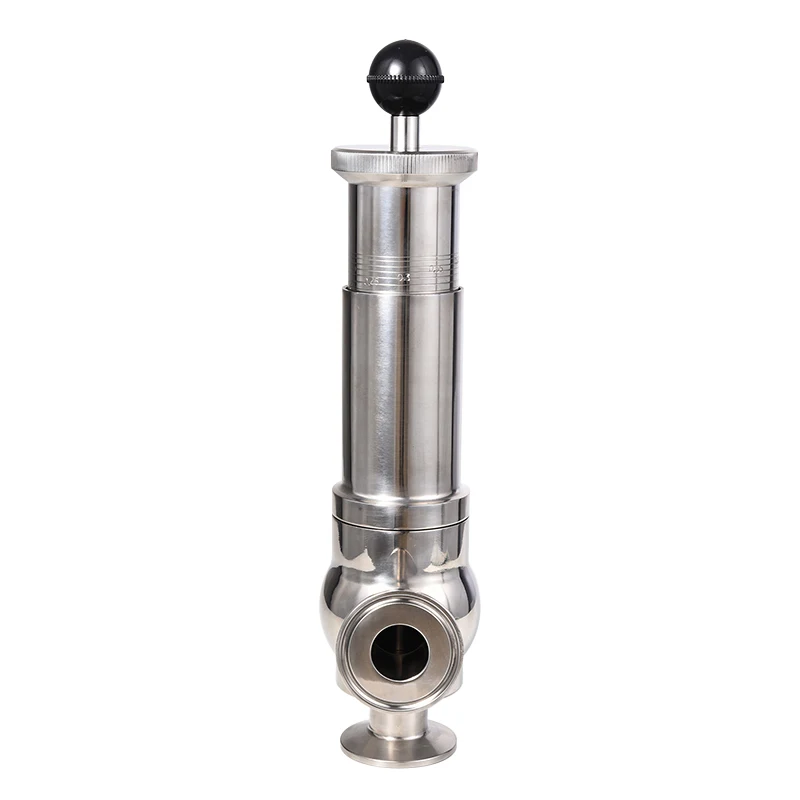 Sanitary Stainless Steel 2 Inch Safety Release Adjustable High Pressure  Valve Price of Pressure Relief Valves