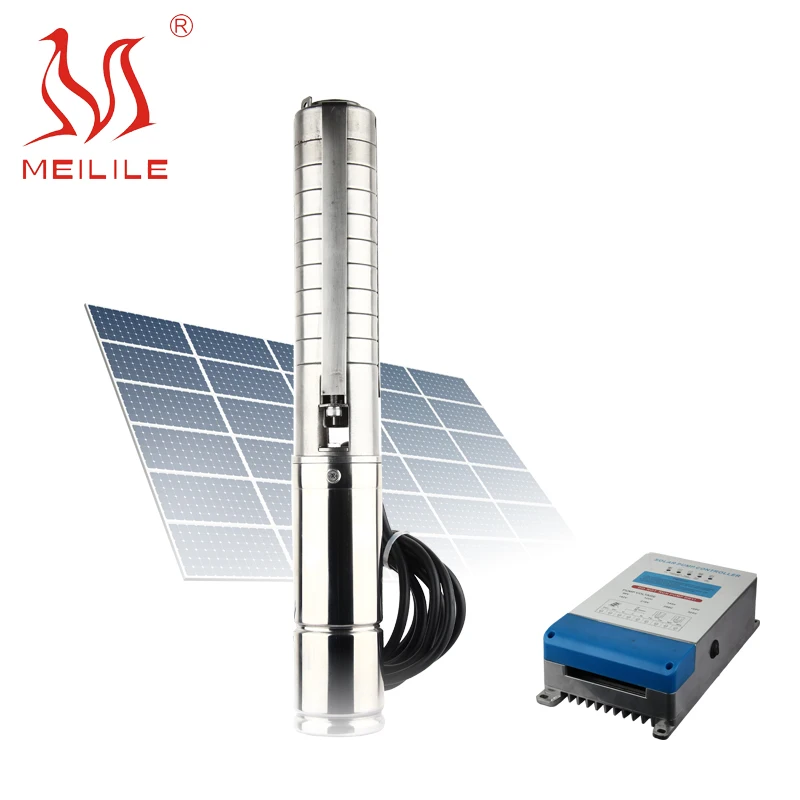 
high quality solar power waer pump 5hp solar deep well water pumping kit 