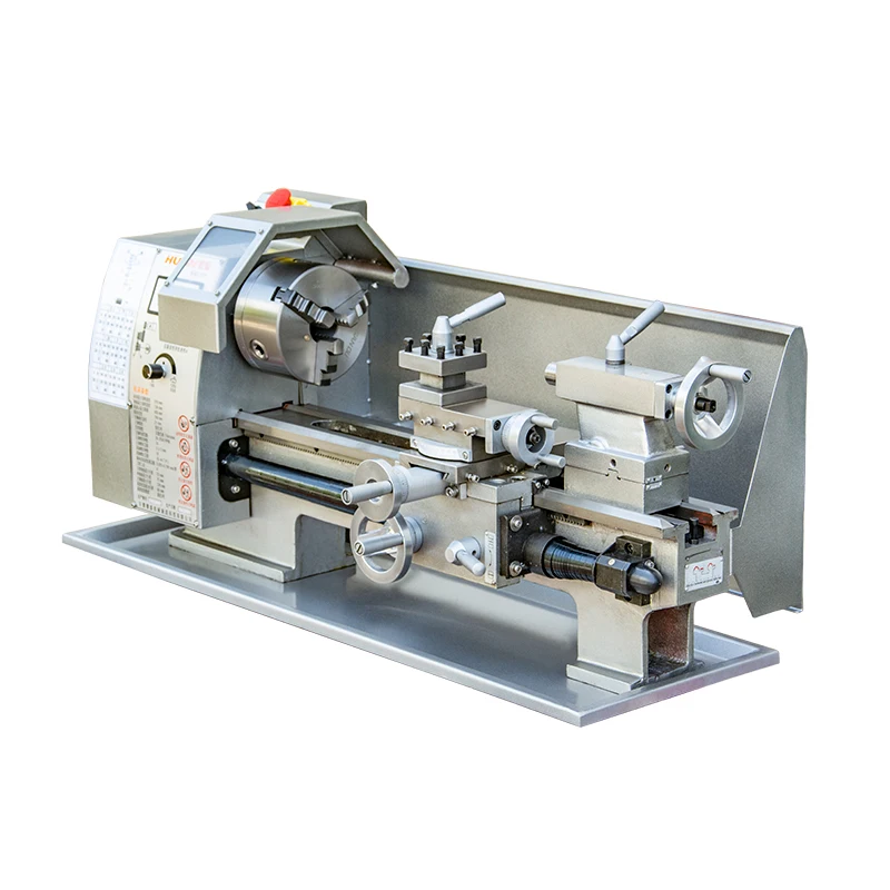 Metalworking wm210v-s miniature lathe teaching material precision woodworking lathe mini lathe machine sale to dubai