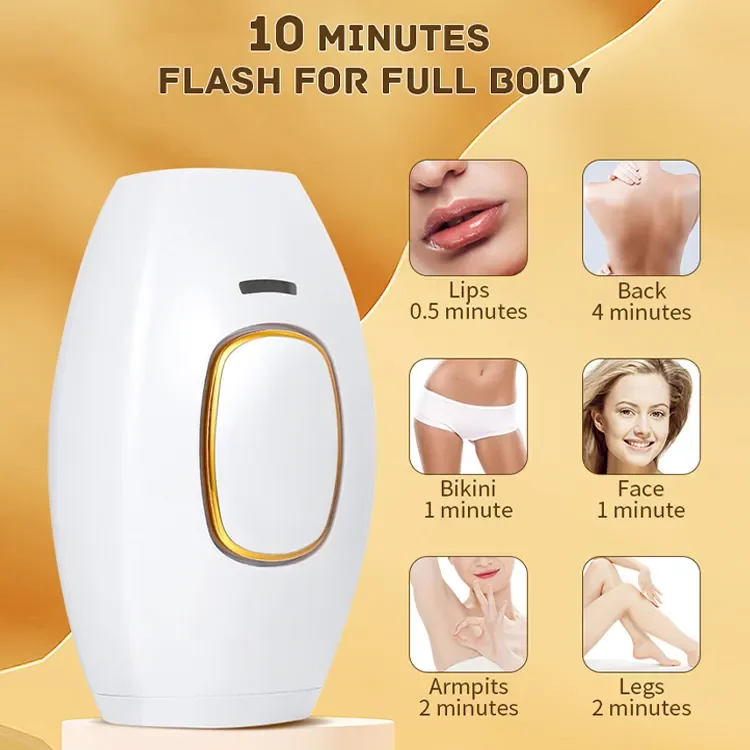 2023 Beperfect Home Use Beauty Intense Pulsed Light Portable IPL Hair Removal Device Professional Laser IPL Hair Removal