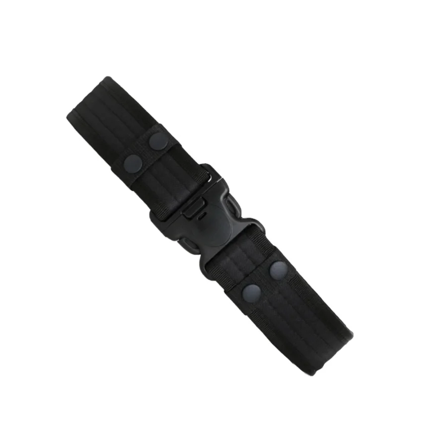 Men Sport Hand-woven Adjustable Tactical Battle Belt Nylon Security Heavy Duty Belt
