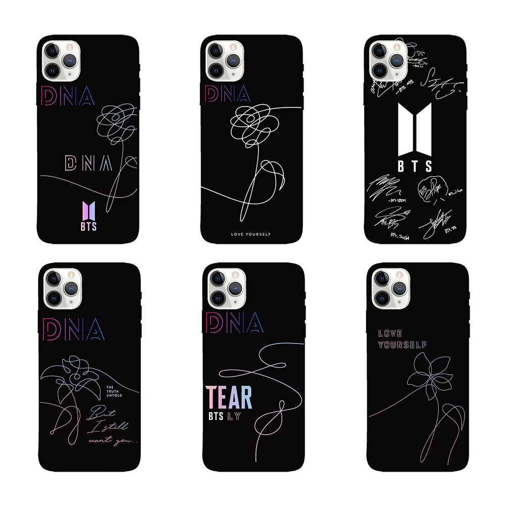 Чехол для смартфона для Iphone 11 12 13 ProMAX Custom BTS Selfdom, мягкий силиконовый чехол для мобильного телефона, легкая защита от падения, оптовая продажа