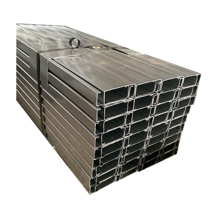 Building steel structure manufacturers produce cold-rolled c purlin channel