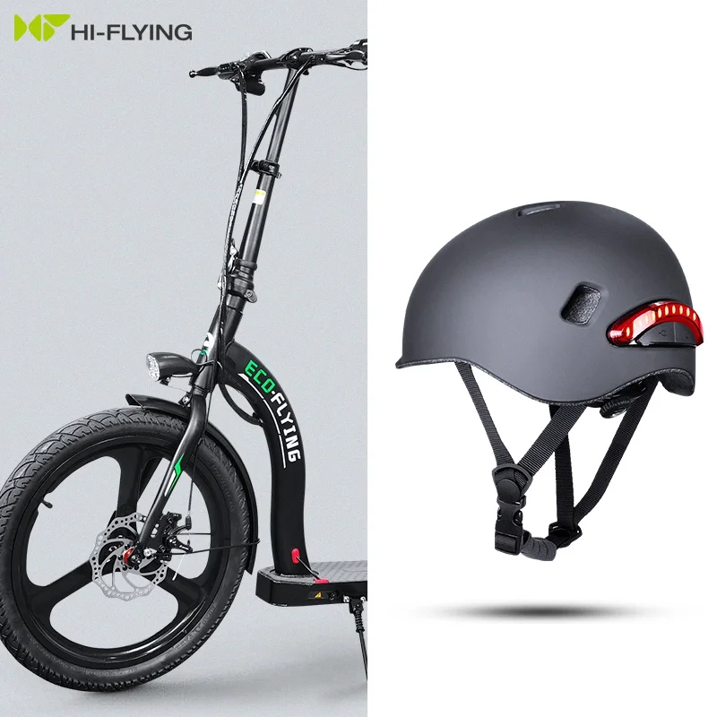 Eu warehouse escooter fold scooter with helmet electric 350w 10Ah big wheel adult electric scooter