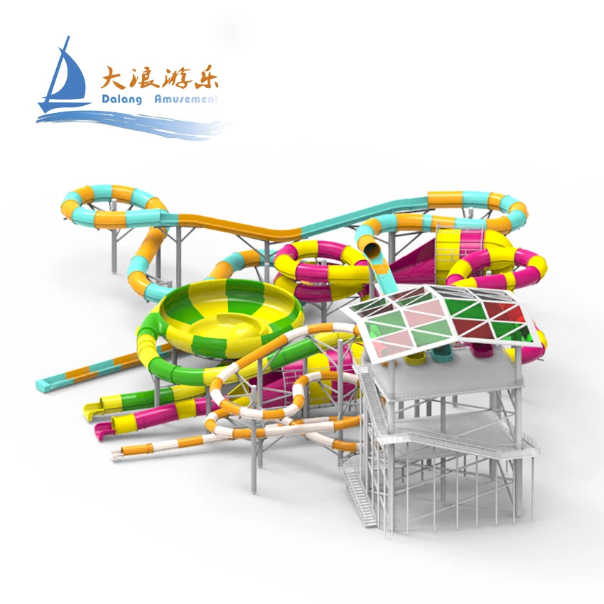 Selling big large water amusement park/cheap classic water slides/amusement park water play games