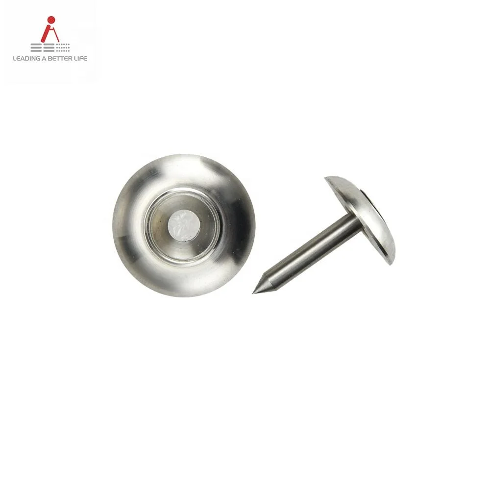 High-quality Custom Stainless Steel Tactile Paving Indicator studs Non-slip Blind Road warning domes
