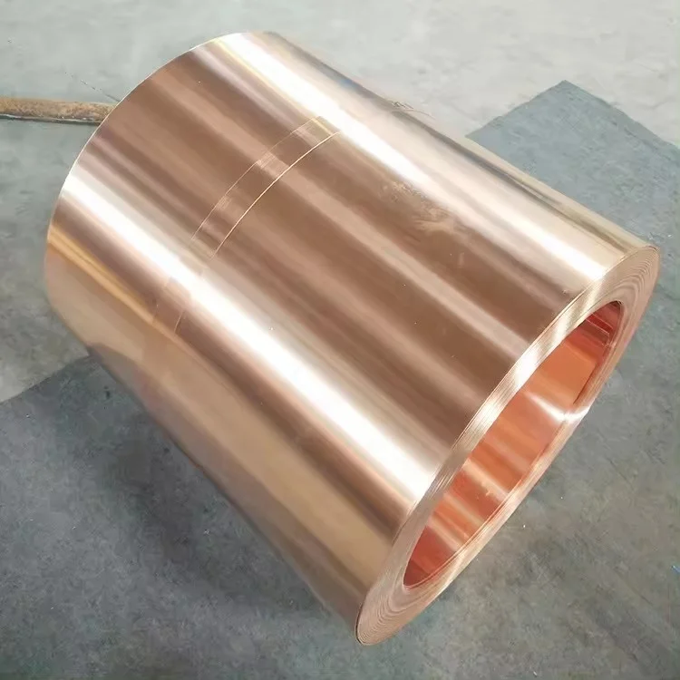 C10100 C17200 C12200 Factory Wholesale Copper Strip Coil C22000 C12000 Thin Thickness Copper Coil/Strip for Radio Parts