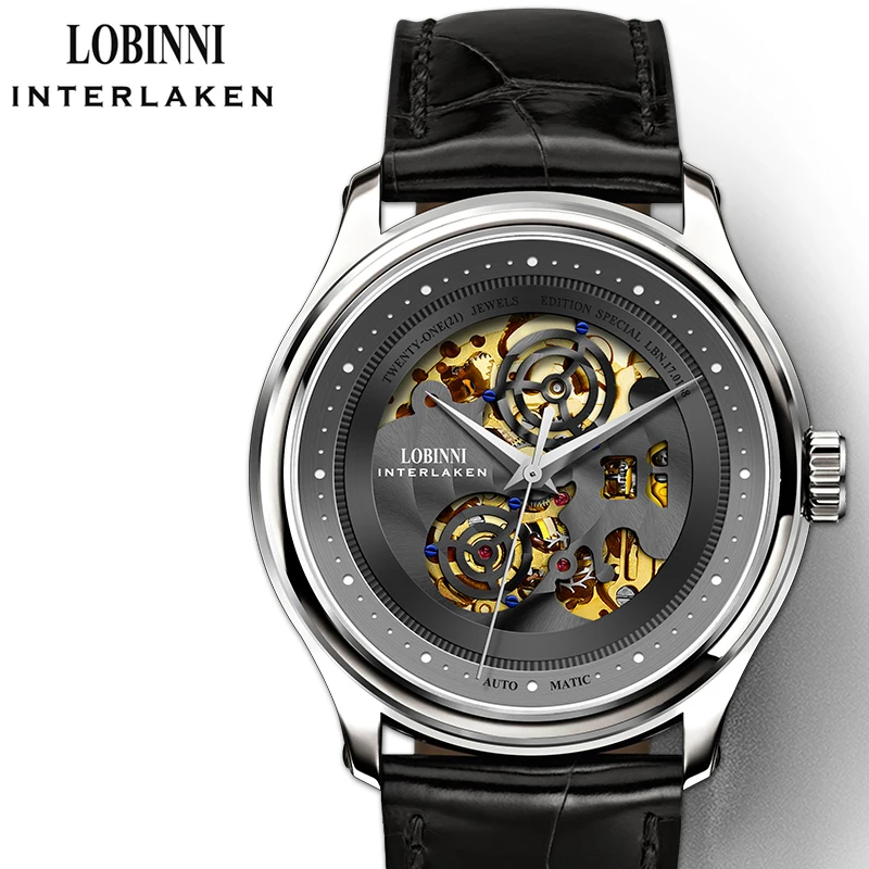 Factory custom logo luxury brand automatic watch chinese stainless steel watch men