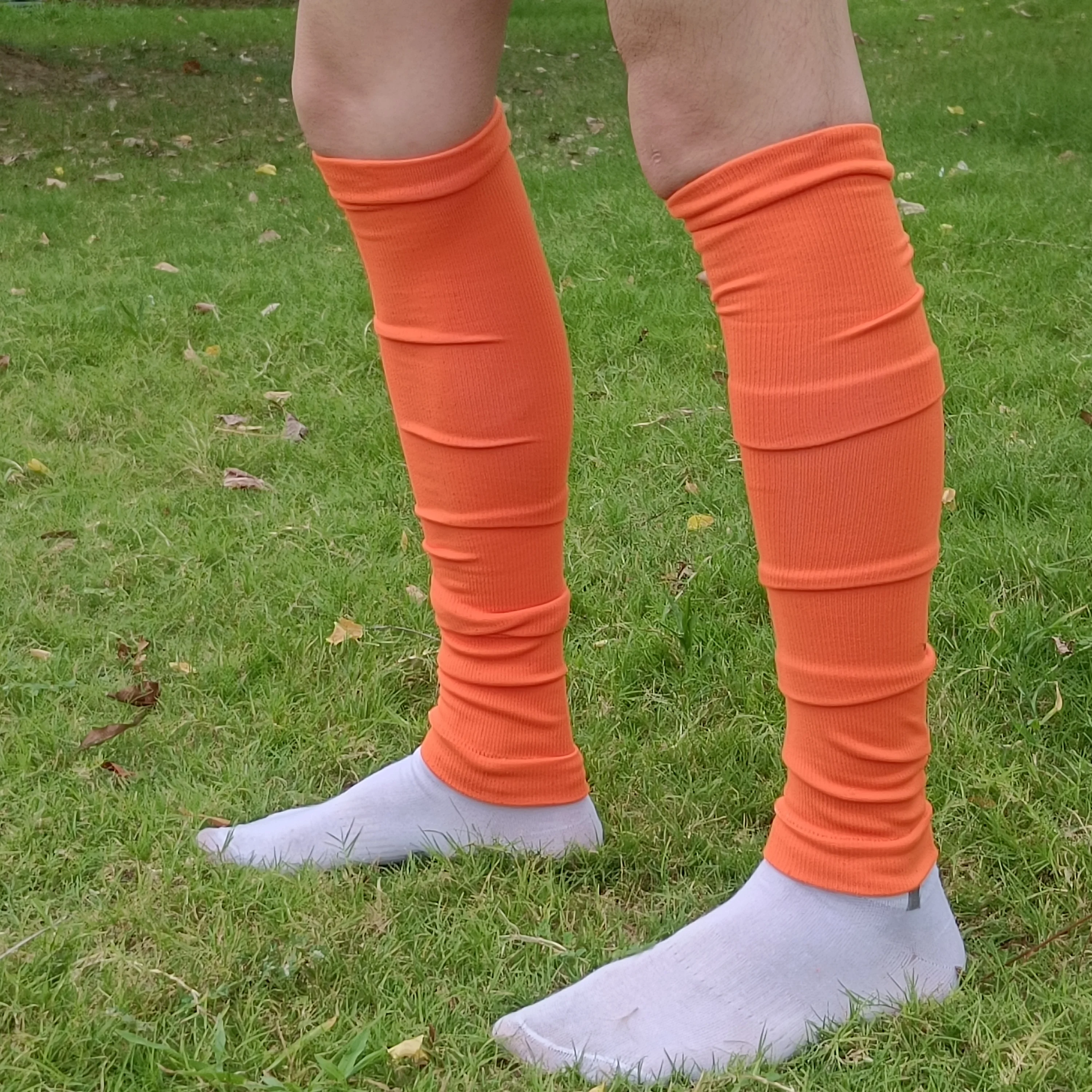 Custom scrunch socks sleeves Cheap price leg compression sleeve soccer football leg calf compression sleeves