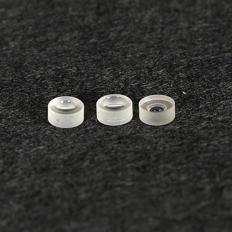 New china supplier >90% effective aperture K9 BK7 optical glass spherical meniscus lenses