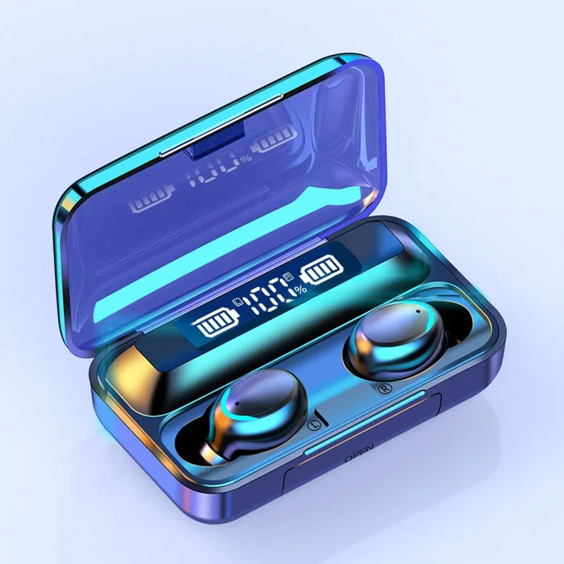 F9 TWS Earphones F9-5 Auriculares Inalambricos 5.1 Ecouteur F9-47 Mini Audifonos 3 In 1 Headphones IPX7 F9-5U Wireless Earbuds