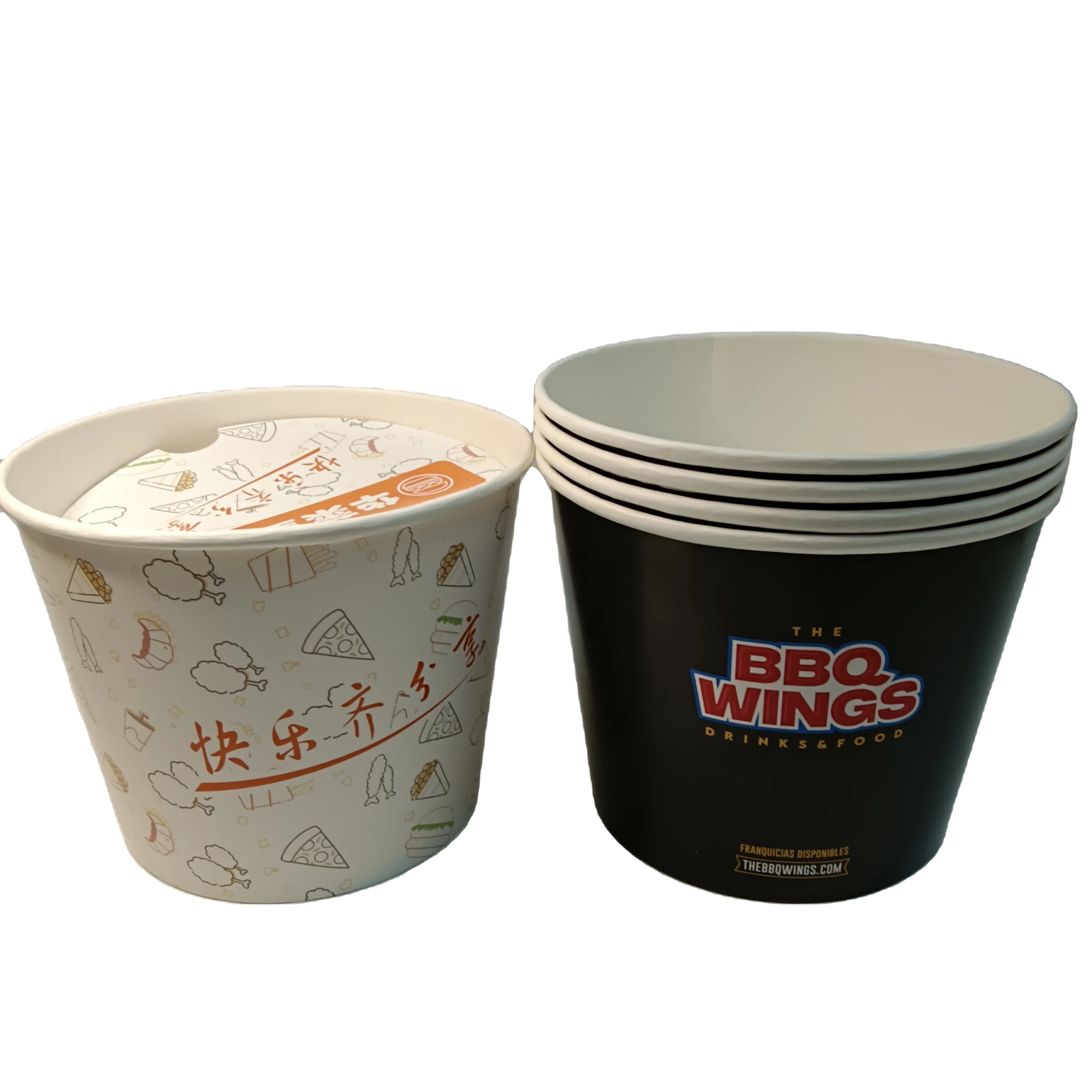SP151 family bucket meal KFC take out bucket food fried chicken bucket factory customized thickening