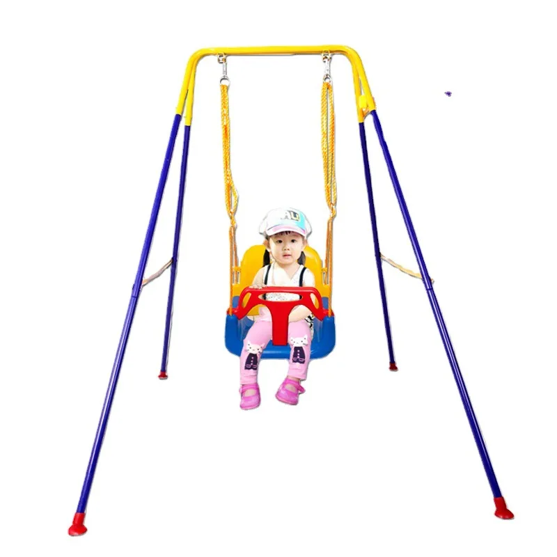 Kids/children outdoor swing playground, indoor play swing kids metal hanging swing sets