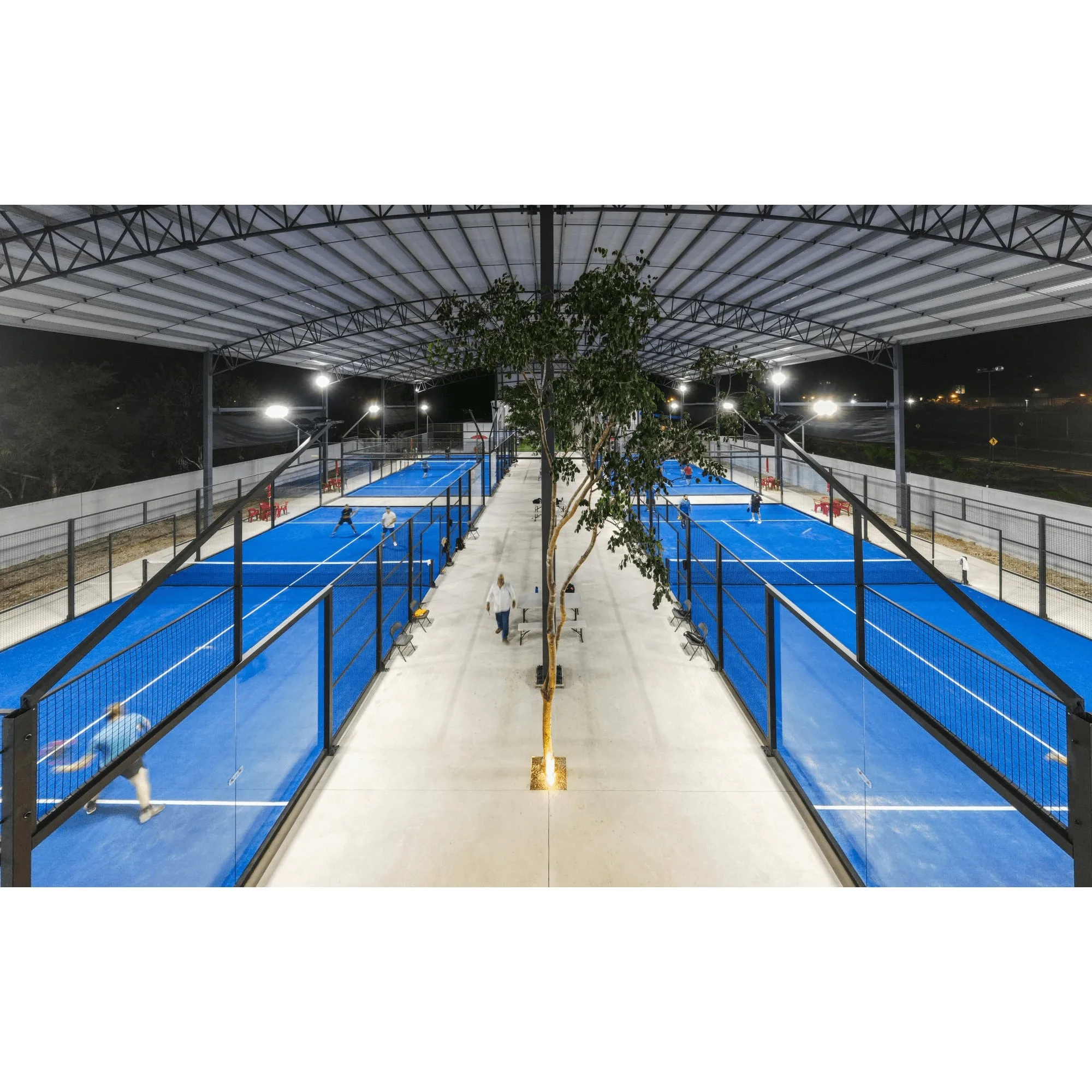 Indoor Outdoor Padel Tennis Court Padel Court With Removable Roof High Quality Outdoor Padel Court With Roof Made In China