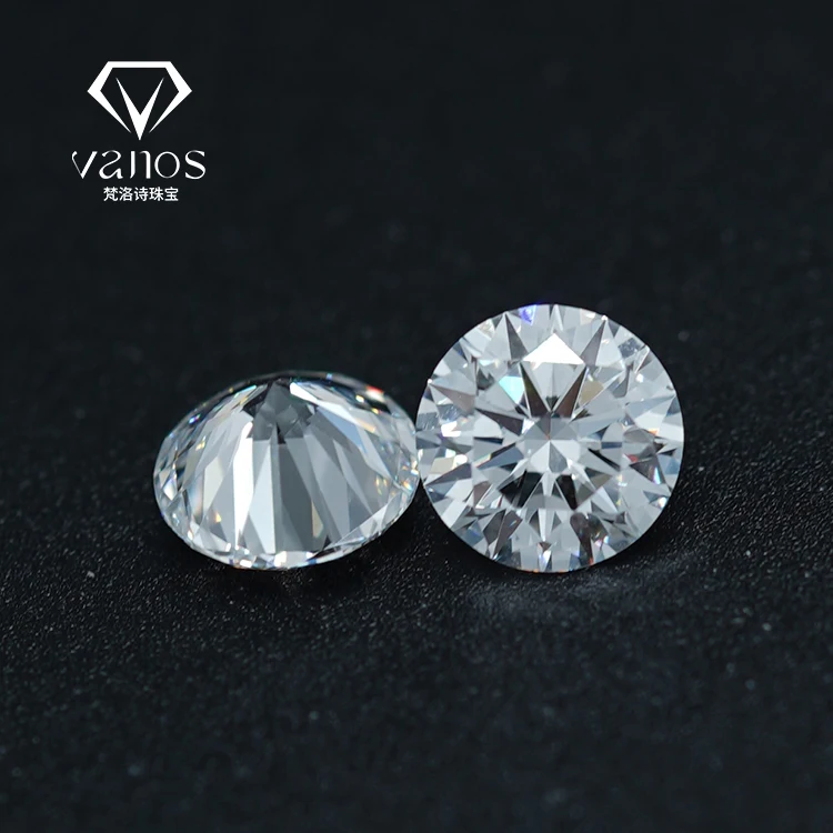 Chinese Cvd Lab Grown Diamonds VS Clarity DEF Round Cut Real Loose Diamonds 1.1mm 1.25mm From China