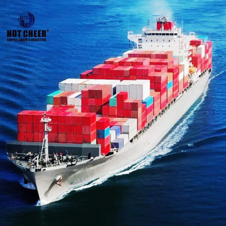 FCL LCL Sea Shipping Service Delivery Sea Freight From China To UK France Spain New Zealand Fiji Australia Germany DDP