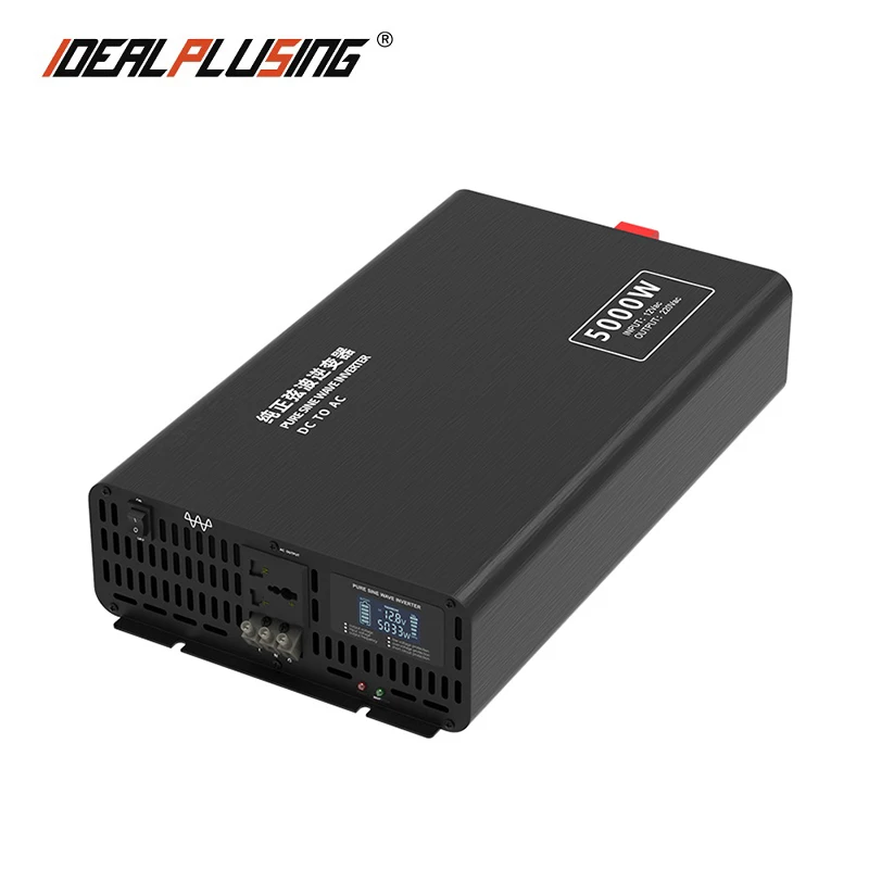 Высокое качество и низкая цена sles 5000w 12v 24v 36v 48v 60v 72v постоянного тока в переменный 100v 110v 120v 220v 230v 240v переменного чистqj инвертор волны