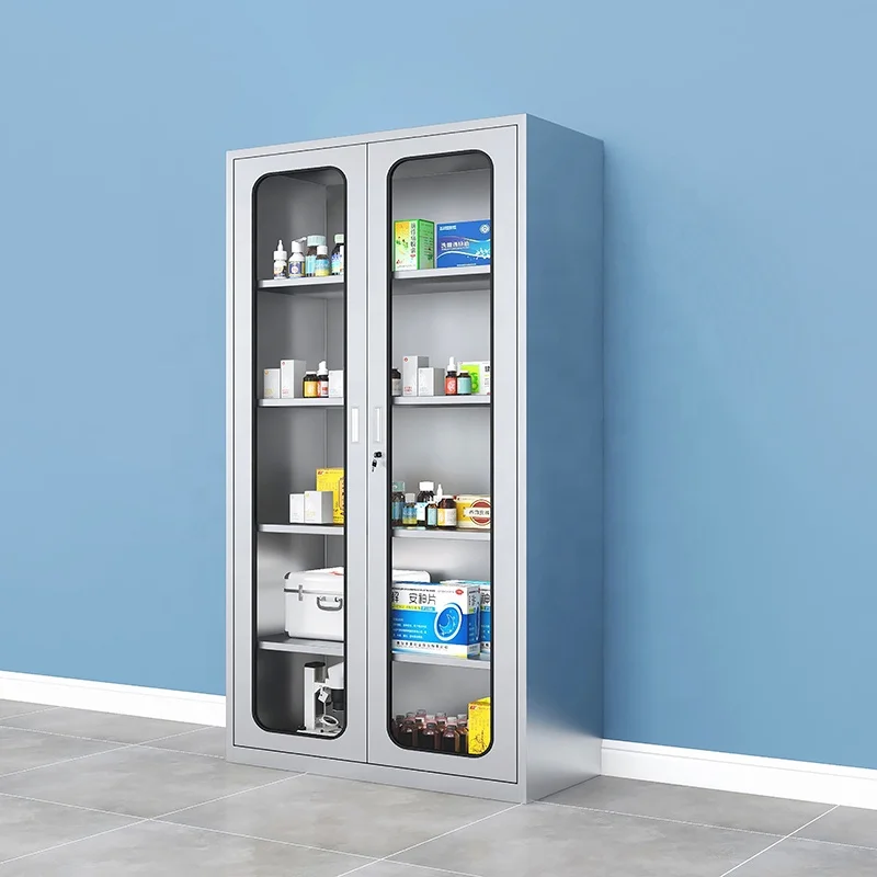 Chemical Laboratory Equipment Lab Storage Fireproof Paint Medical Office Cabinets For Chemicals