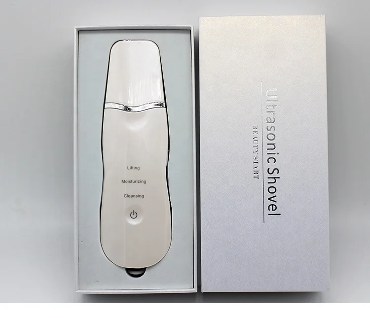 Portable Electric Facial Dead Skin Peeling Machine Professional Sonic Face Cleaning Spatula Ultrasonic Skin Scrubber