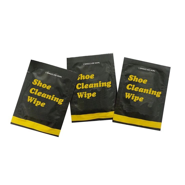 Двусторонняя удалить грязь пользовательские мини один очистки обуви горошек нетканый влажные папиросной бумаги от