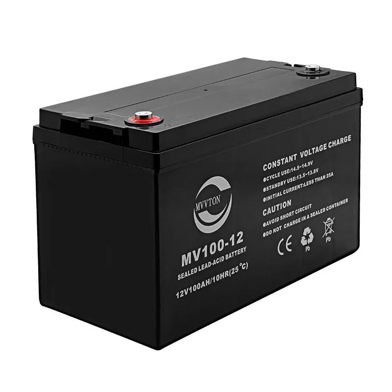 Wholesale Customization Sealed construction and leak proof  front terminal UPS lead-acid battery 12v 100ah