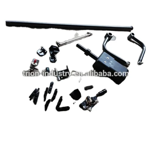 Vertical lift lock Pneumatic bus door mechanism for Volvo bus