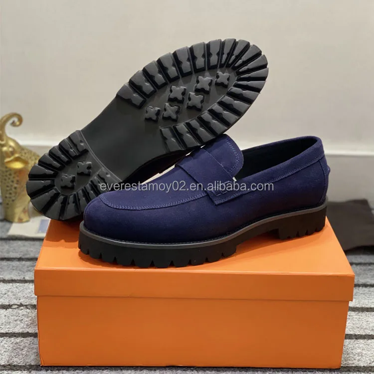 Dress Mens Boat Shoes Office Wear Designer Genuine Leather Trendy Fashion Man Shoes