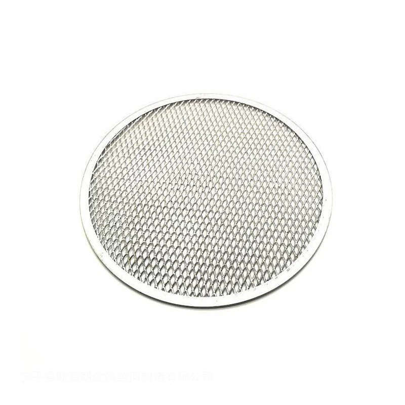316 Stainless Steel 12 Inch Pizza Pan Round Metal Baking Tray