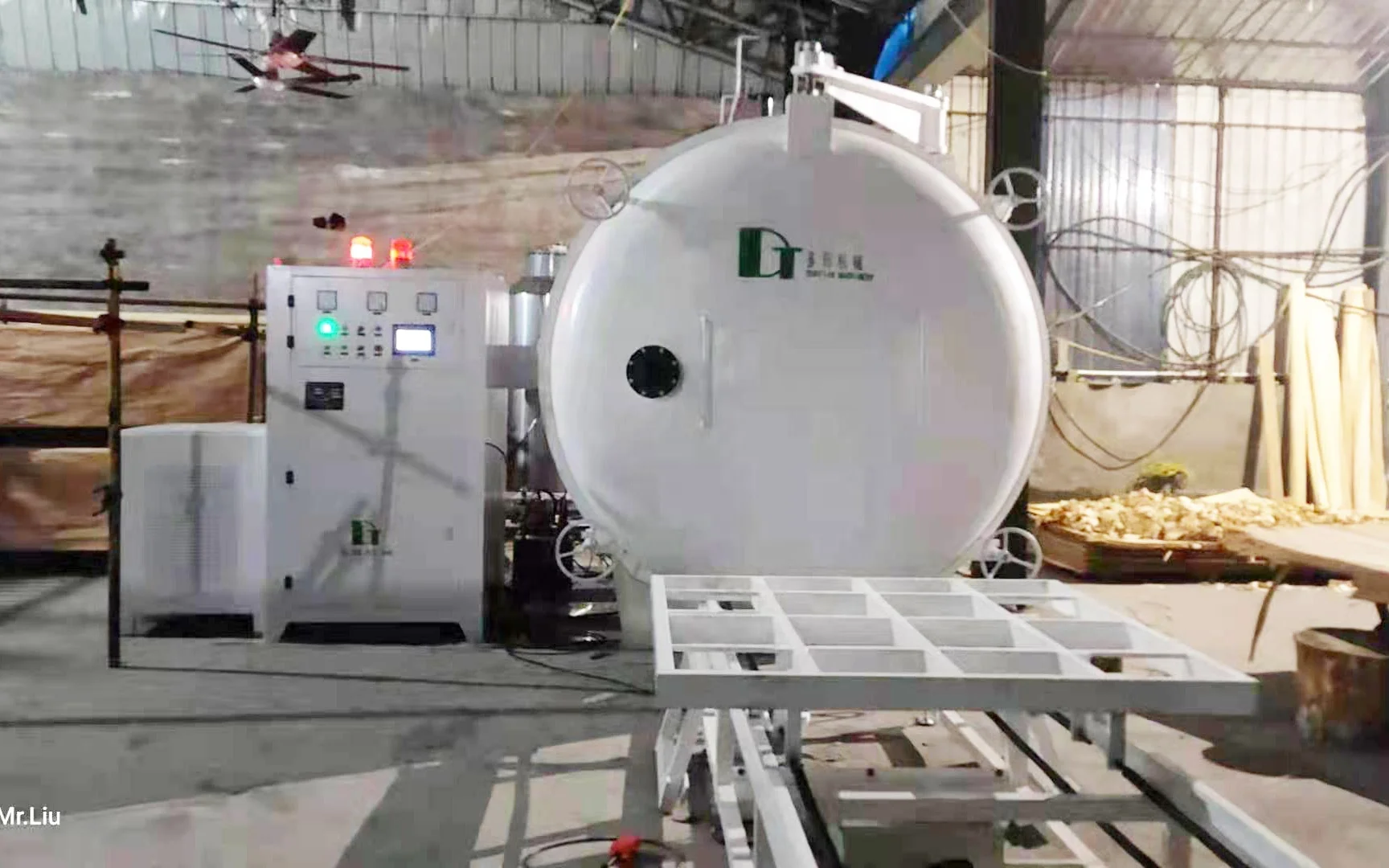 Высокочастотная Вакуумная сушилка для шпона быстросохнущая