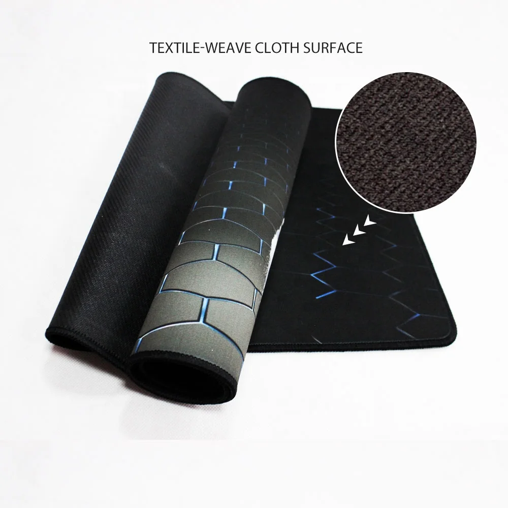 Большой коврик для мыши HX с фиксирующим выступом нескользящий клавиатуры Настольный игровой пользовательским