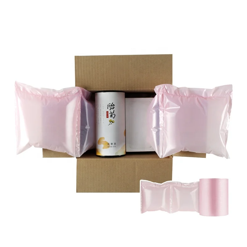 Colorful HDPE Air Cushion Bag Packing 600M/ROLL Air Pillow Film Shipping Packaging