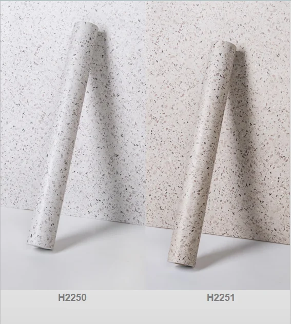 Jinyi Marble Look Home design waterproof self adhesive Contact Paper pvc vinyl Furniture Wall decor sticker