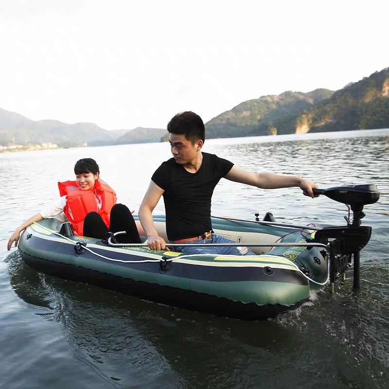 Надувная гребная рыболовная лодка, резиновые большие спортивные лодки с комплектом моторов