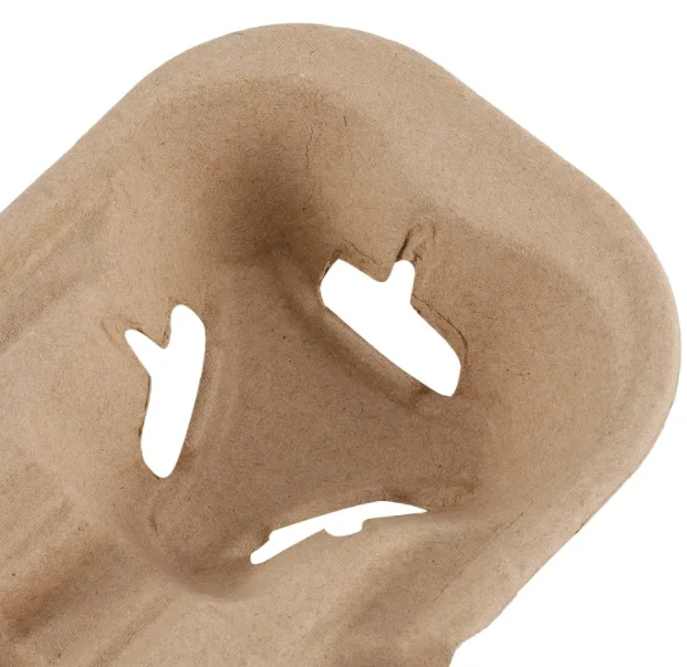 2 Cup Carrier Tray Disposable Coffee Cup Holder Tray Drink Holder Biodegradable Drink Carrier